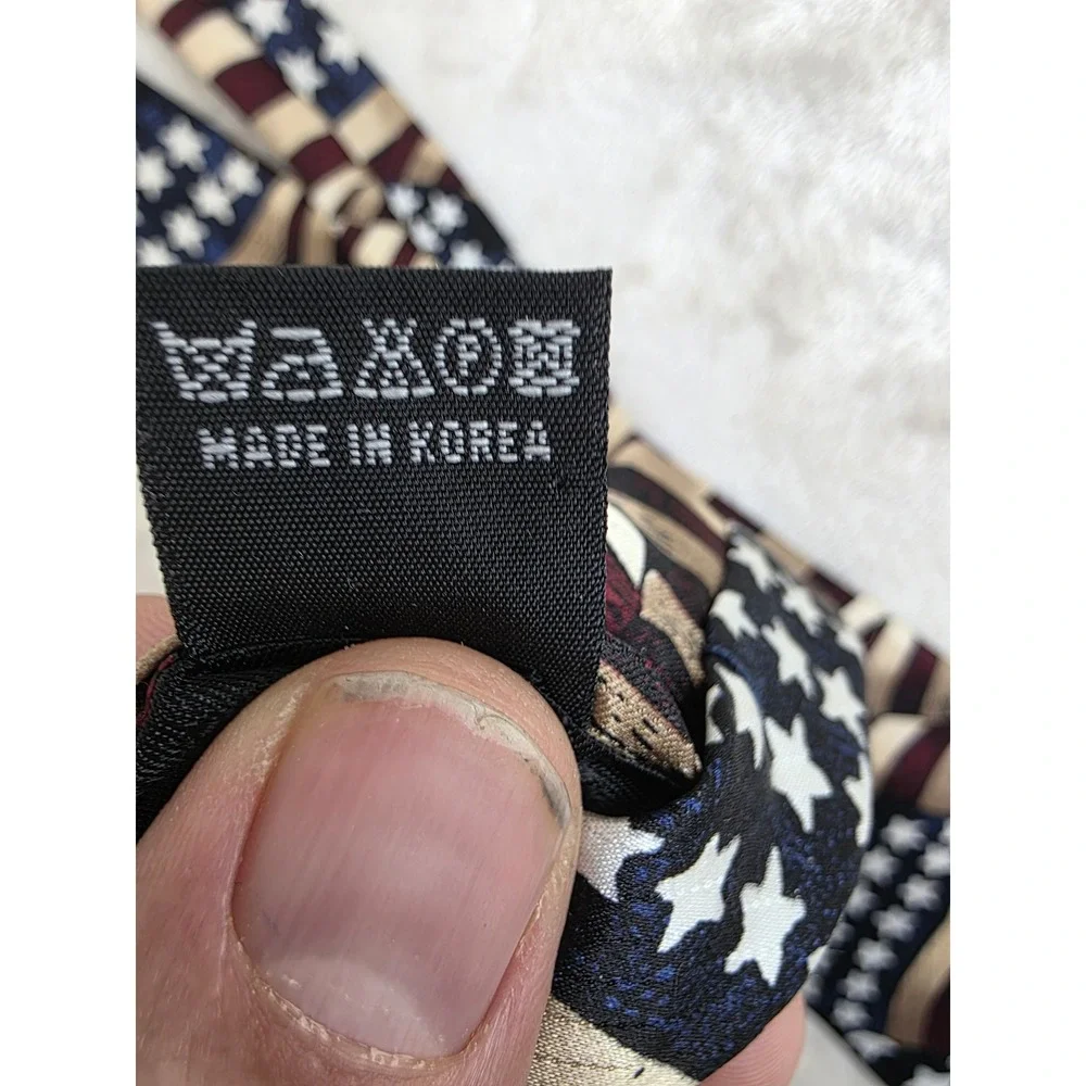 Tango by Max Raab Silk Tie Americana Series Flag of 1861 Patriotic Stars Stripes